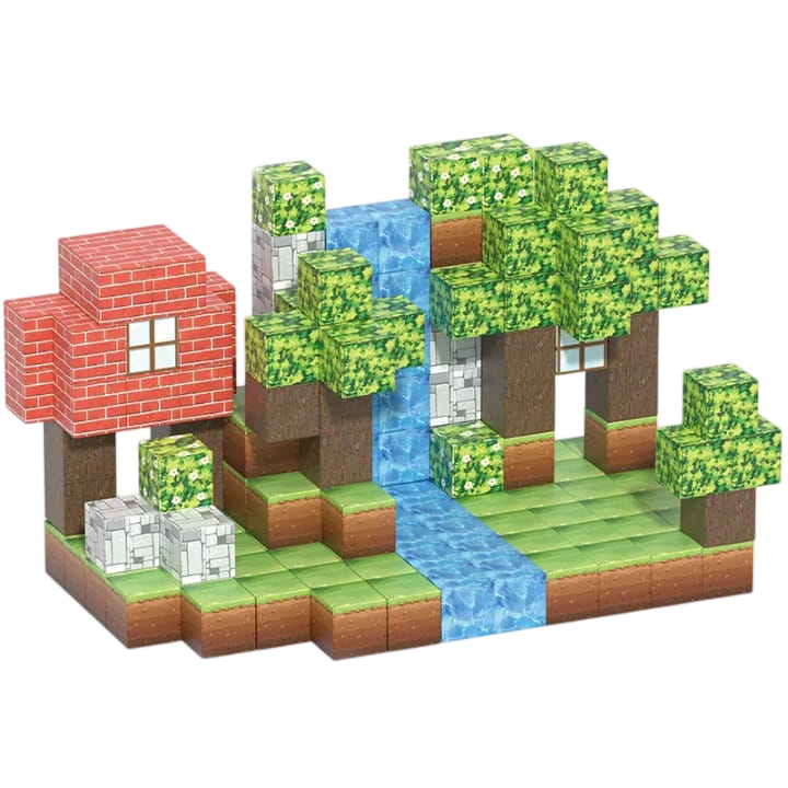 PixieBlox™ World Builder Magnetic Blocks